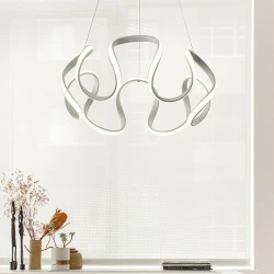 ΦΩΤΙΣΤΙΚΟ ΚΡΕΜΑΣΤΟ ΣΤΡΟΓΓΥΛΟ LED 60W Φ52X120 ΛΕΥΚΟ - EUROLAMP