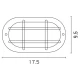 ΚΑΡΑΒΟΧΕΛΩΝΑ ΠΛΑΣΤΙΚΗ ΤΥΠΟΥ LEGRAND 28W EUROLAMP