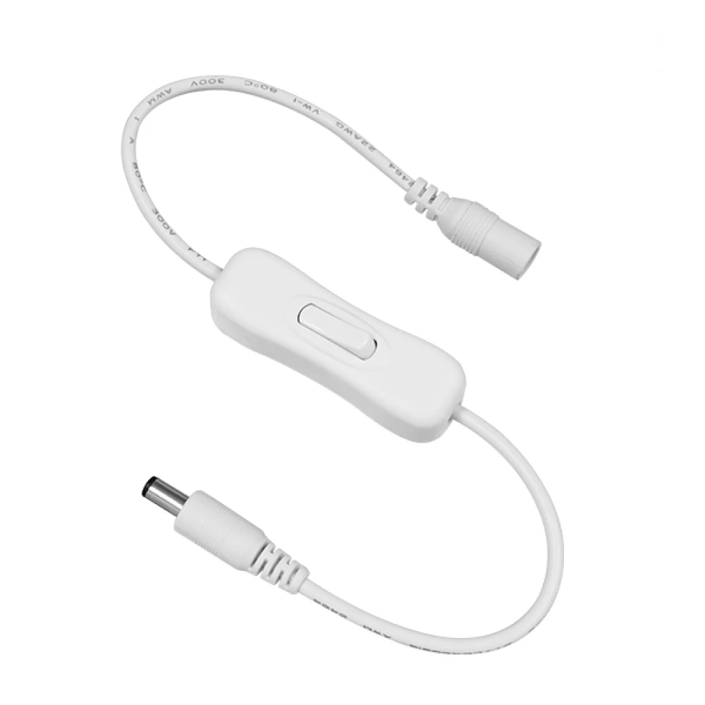 Διακόπτης On/Off Λευκός DC 12-24V Max 120W