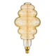 Λάμπα E27 BH200 Grapes LED SOFT SPIRAL FILAMENT 12W 1060 lm 320° AC 85-265V Edison Retro με Μελί Γυαλί Ultra Θερμό Λευκό 2200 K Dimmable