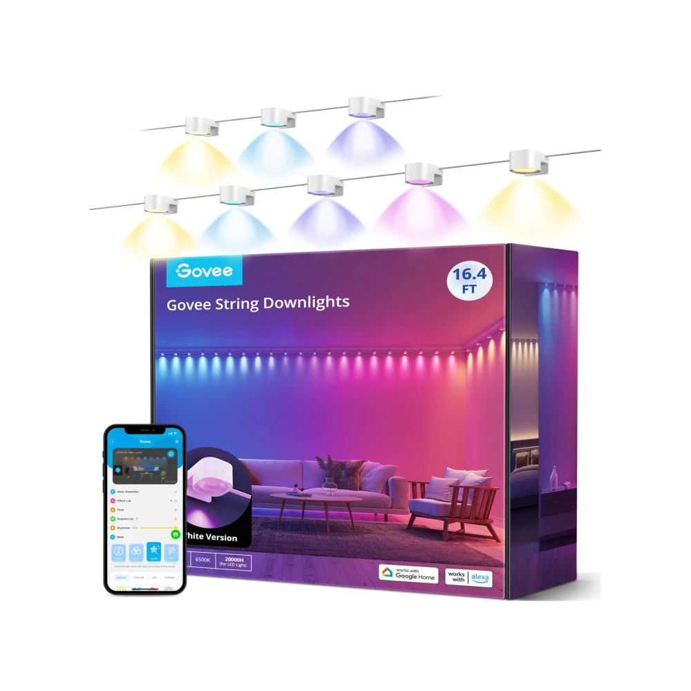 GOVEE H608A RGBIC STRING DOWNLIGHTS - 5M