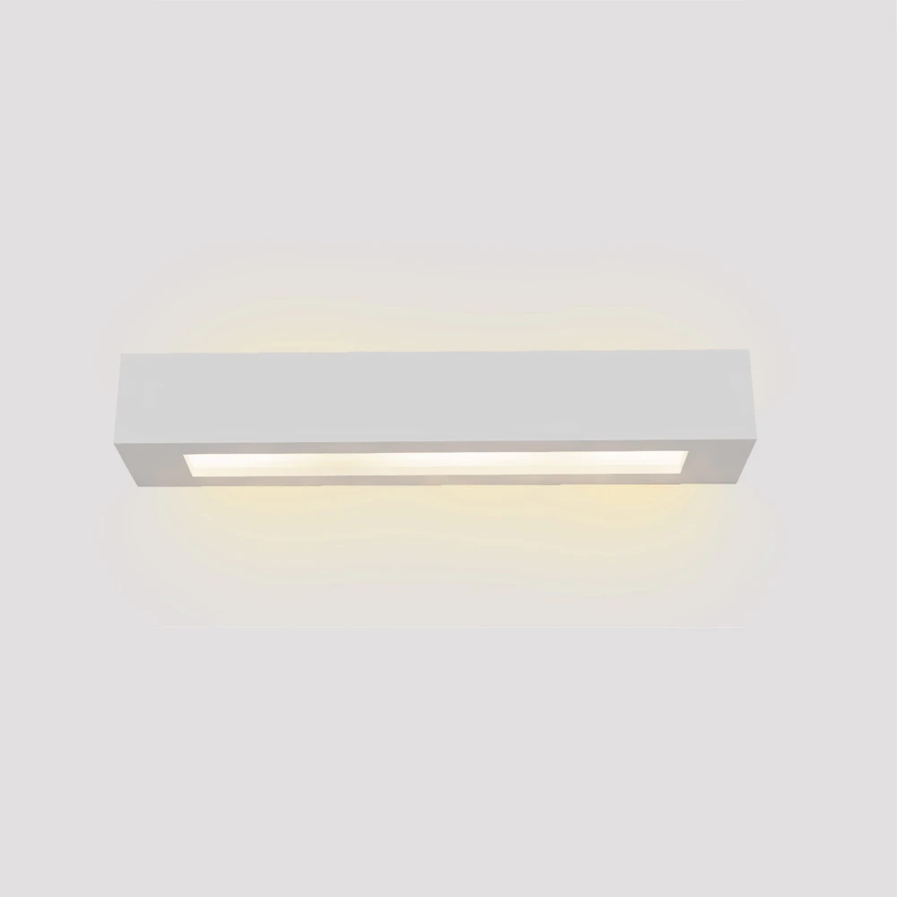 Inlight Επιτοίχιο φωτιστικό λευκό από γύψο 3xE14 D:45cm (43049-A-White)