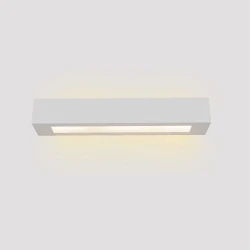 Inlight Επιτοίχιο φωτιστικό λευκό από γύψο 3xE14 D:45cm (43049-A-White)