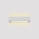 Inlight Επιτοίχιο φωτιστικό λευκό από γύψο 2xE14 D:36cm (43049-B-White)