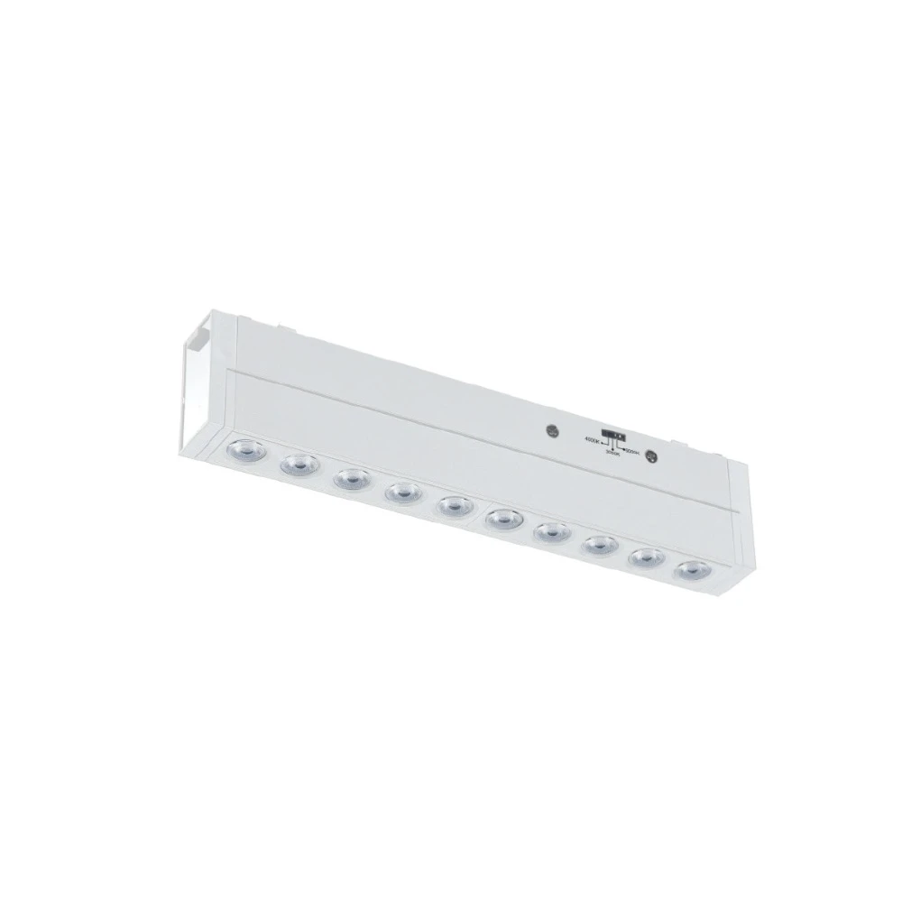 Inlight Φωτιστικό LED 20W 3CCT για Ultra-Thin μαγνητική ράγα σε λευκή απόχρωση D:45X2,6X4,8cm  (TMU0160-WH)