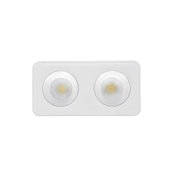 Inlight Downlight σποτ 2*8W 3CCT σε λευκή απόχρωση (X00270W)