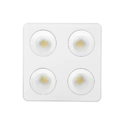 Inlight Downlight Mounted σποτ 4*8W 3CCT σε λευκή απόχρωση (X00290W)