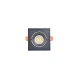 Inlight Downlight σποτ GU10 σε μαύρη απόχρωση (X00320B)