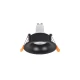 Inlight Downlight σποτ GU10 σε μαύρη απόχρωση (X00340B)