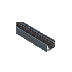 Inlight Mini μαγνητική ράγα σε μαύρη απόχρωση D:2m (TRM0010-Black)