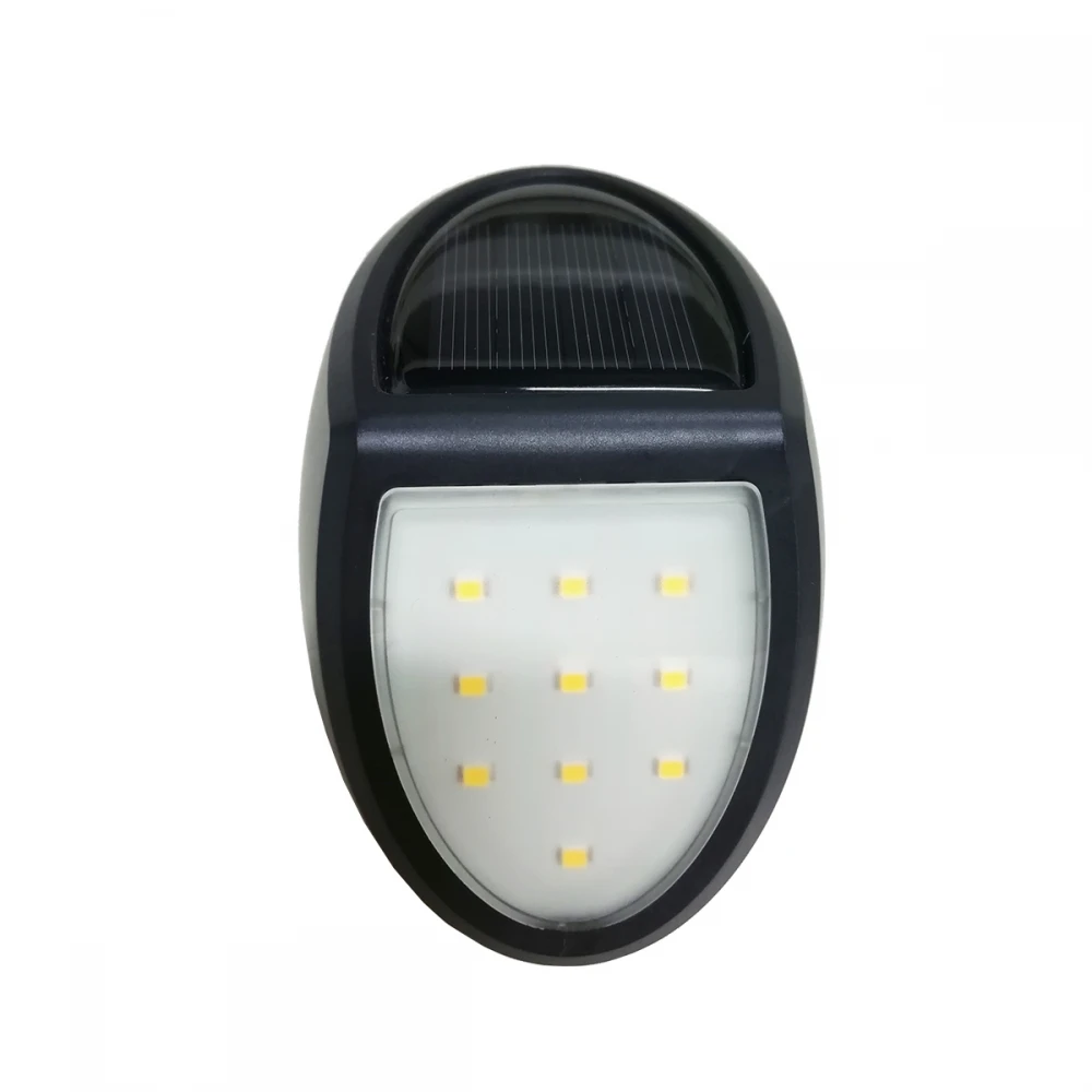 it-Lighting Moon LED 0,8W 2700K | 6500K Solar Outdoor Wall Lamp Black D:120x75x41mm (80206810S)