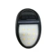 it-Lighting Moon LED 0,8W 2700K | 6500K Solar Outdoor Wall Lamp Black D:120x75x41mm (80206810S)