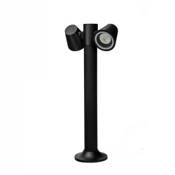 it-Lighting Shasta 2xGU10 Outdoor Pole Light Black D:150x305x600mm (80400814)