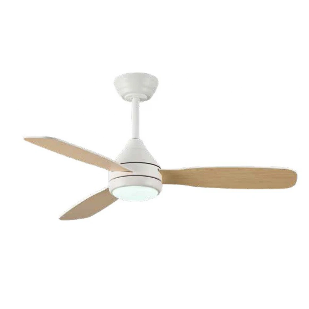 it-Lighting SIERRA Ανεμιστήρας Οροφής με LED 20W, DC Μοτέρ & Smart App - Λευκό/Ξύλο (102000810)