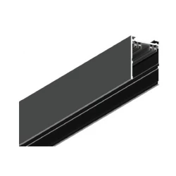 InLight Μαγνητική ράγα 220V με κάλυμμα μαύρη D:2m (TRM20012)