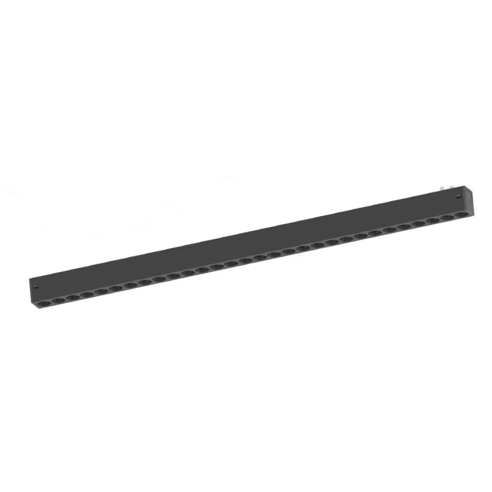Inlight Γραμμικό Φωτιστικό LED 30W με Anti-glare Dots 3CCT 24° για μαγνητική Ράγα 220V  σε μαύρη απόχρωση D: 54,5x3cm (TM20020)