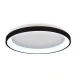 Inlight Πλαφονιέρα οροφής LED 28W 3CCT από μαύρο μέταλλο και ακρυλικό D:40x5cm (42044-C-Black)