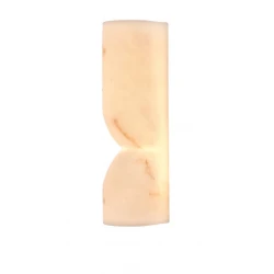 Inlight Επίτοιχο φωτιστικό, Alabaster, 10W, 1100 lm, 3CCT (by switch on base)D:40X12cm(43072)