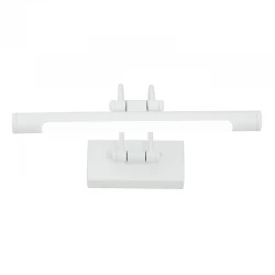 InLight Επιτοίχιο φωτιστικό LED 8W 3000K από λευκό μέταλλο και ακρυλικό D:45cm (1044-Β-Λευκό)