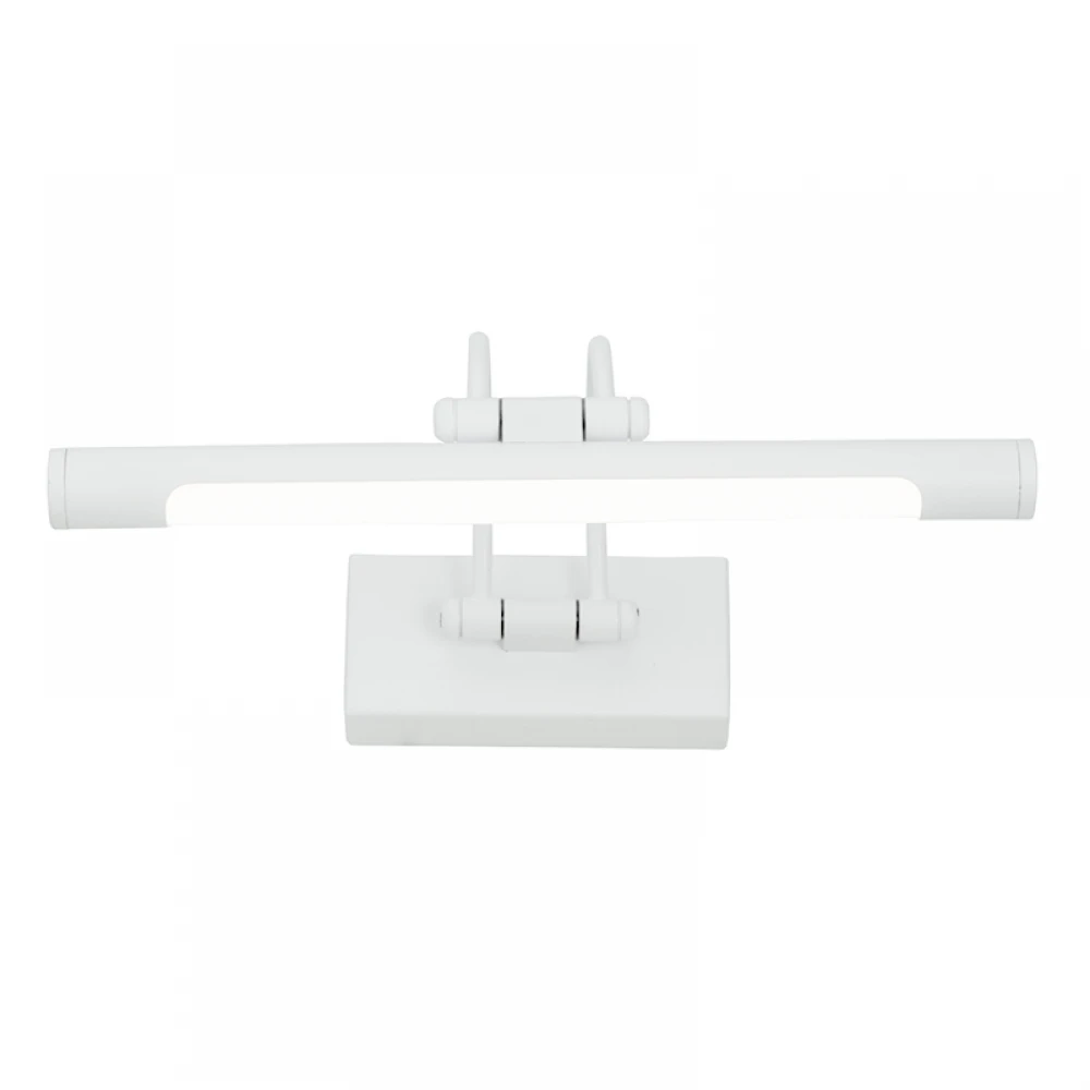 InLight Επιτοίχιο φωτιστικό LED 4W 3000K από λευκό μέταλλο και ακρυλικό D:30cm (1044-Γ-Λευκό)