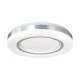 InLight Πλαφονιέρα οροφής LED 54W 3CCT από λευκό και ασημί ακρυλικό D:40cm (42016-B)