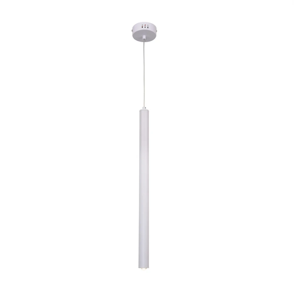 InLight Κρεμαστό φωτιστικό LED 5W 3000K σε λευκή απόχρωση D:50cm (4018-WH)