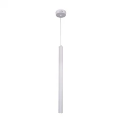 InLight Κρεμαστό φωτιστικό LED 5W 3000K σε λευκή απόχρωση D:50cm (4018-WH)