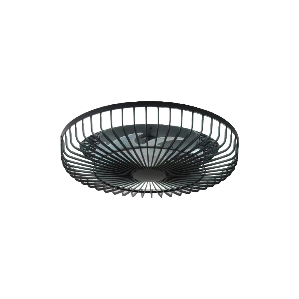 InLight Waterton 72W 3CCT LED Ανεμιστήρας Οροφής Μαύρος (101000620)