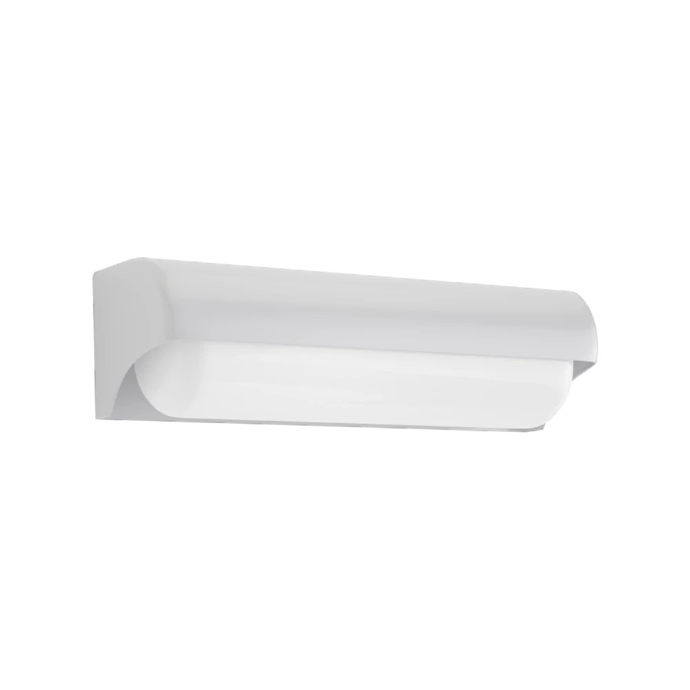 InLight Erie LED 10W 3000K Απλίκα Εξωτερικού Χώρου Λευκό D:26,1cmx7cm (80203020)