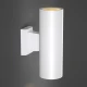 InLight Winnipeg 2xΕ27 Outdoor Up-Down Wall Lamp White D:15.3cmx26cm (80203424)