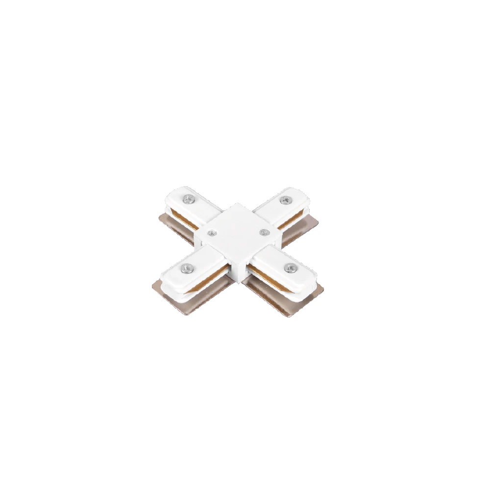 InLight Σύνδεσμος Σταυρός Λευκός Μονοφασικής Ράγας (TC1-031-WH)
