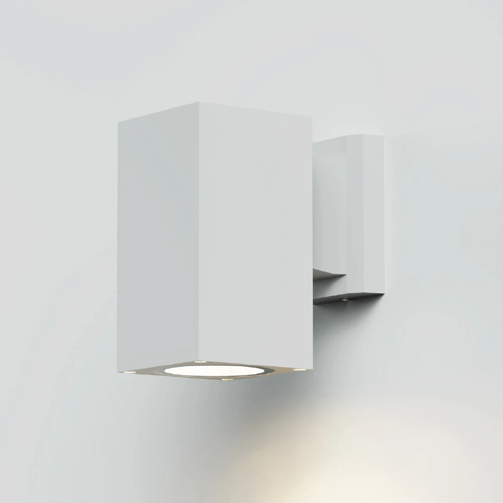 it-Lighting Elarbee E27 Outdoor Wall Lamp with Up and Down light White (80203844)
