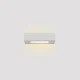 Inlight Επιτοίχιο φωτιστικό λευκό από γύψο 1xE14 D:22cm (43049-C-White)
