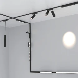 Inlight Φωτιστικό LED 30W 3CCT για Ultra-Thin μαγνητική ράγα σε λευκή απόχρωση D:7X11,5X21,3cm (TMU0120-White)