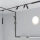 Inlight Φωτιστικό LED 30W 3CCT για Ultra-Thin μαγνητική ράγα σε μαύρη απόχρωση D:7X11,5X21,3cm (TMU0120-Black)