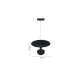Inlight Κρεμαστό Φωτιστικό LED 5W 3CCT για Ultra-Thin μαγνητική ράγα σε μαύρη απόχρωση D:23X20cm (TMU0240-Black)