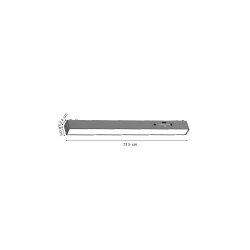 Inlight Γραμμικό φωτιστικό LED 10W 3000K-6000K για ultra thin ράγα σε λευκή απόχρωση by Tuya and Zigbee D:31,5X2,6X2,4cm (TMZ0020-White)
