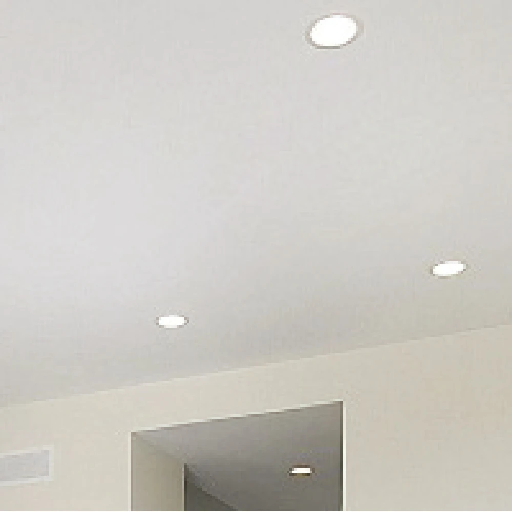 Inlight Downlight σποτ 7W 3CCT σε μαύρη απόχρωση (X00240B)