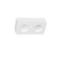 Inlight Downlight σποτ 2*8W 3CCT σε λευκή απόχρωση (X00270W)