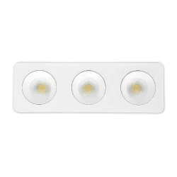 Inlight Downlight Mounted σποτ 3*8W 3CCT σε λευκή απόχρωση (X00280W)
