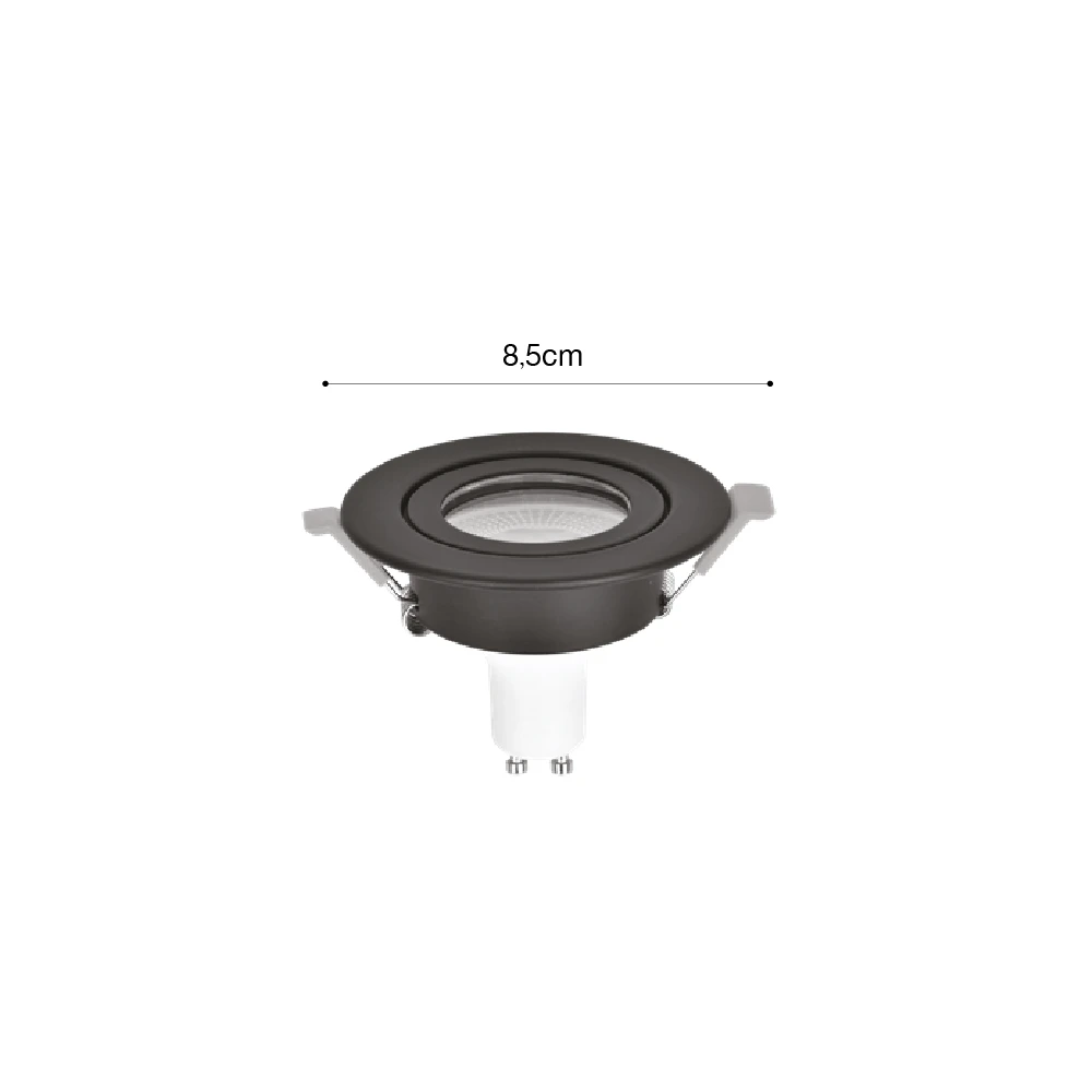 Inlight Downlight σποτ GU10 σε λευκή απόχρωση (X00350W)