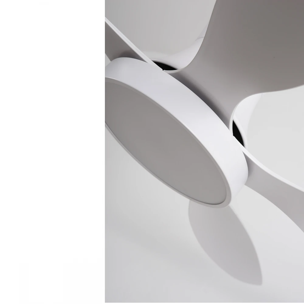 it-Lighting Denali 24W 3CCT LED Fan Light in White and wooden Color (102000790)