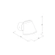 it-Lighting Canyon 1xGU10 Outdoor Wall Lamp Black D:100x105x135mm (80206214)