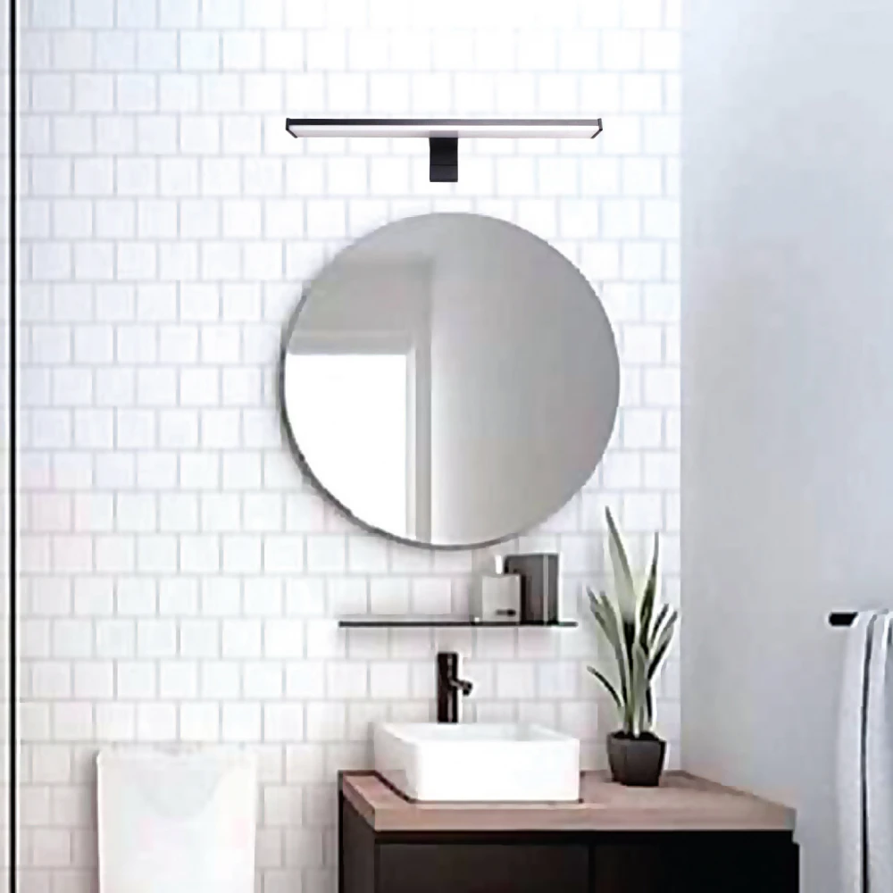 InLight Επιτοίχιο φωτιστικό LED 10W 4000K από πλαστικό σε χρώμιο απόχρωση D:40cm (1043-Β) ΜΕ ΤΡΕΙΣ ΤΡΟΠΟΥΣ ΤΟΠΟΘΕΤΗΣΗΣ