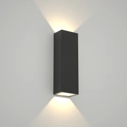 it-Lighting Lanier LED 5W 3000K Απλίκα Εξωτερικού Χώρου Up-Down Adjustable Ανθρακί D:12cmx4.1cm (80201041)
