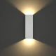 it-Lighting Lanier LED 5W 3000K Απλίκα Εξωτερικού Χώρου Up-Down Adjustable Ανθρακί D:12cmx4.1cm (80201041)