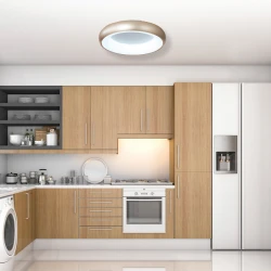 InLight Πλαφονιέρα οροφής LED 110W 3CCT από λευκό ακρυλικό D:60cm (42020-A-White)