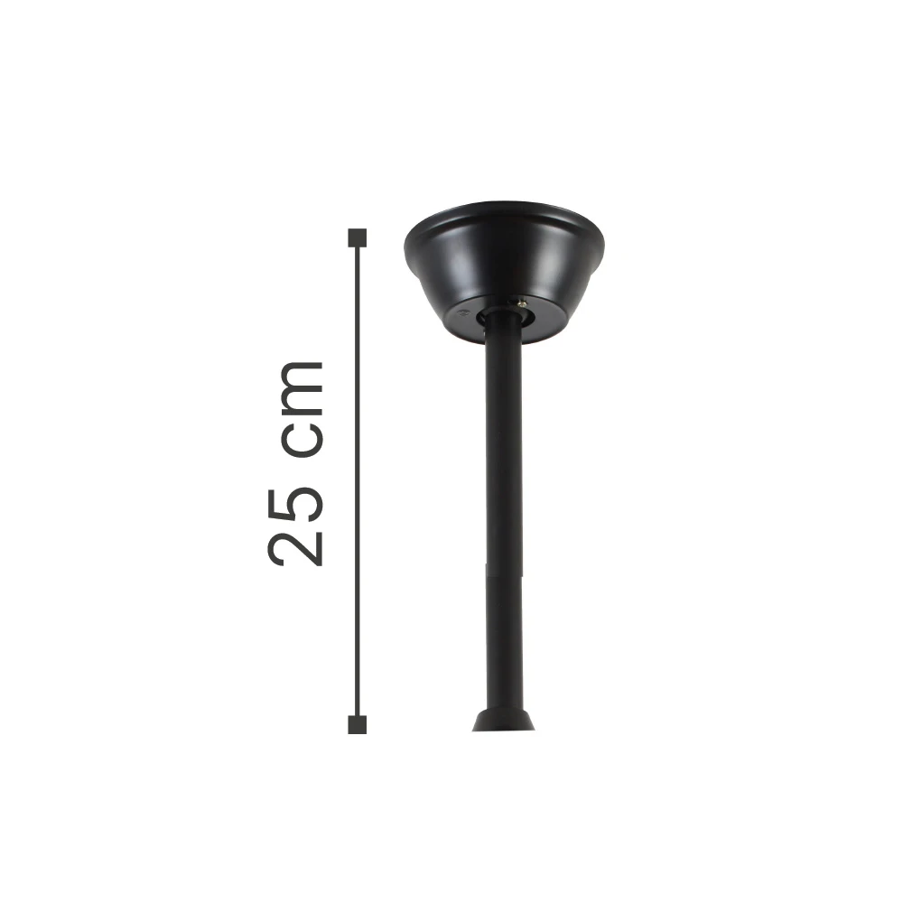 InLight Nitinat 25W 3CCT LED Ανεμιστήρας Με Φως Γκρι και Ξύλο (102000230)