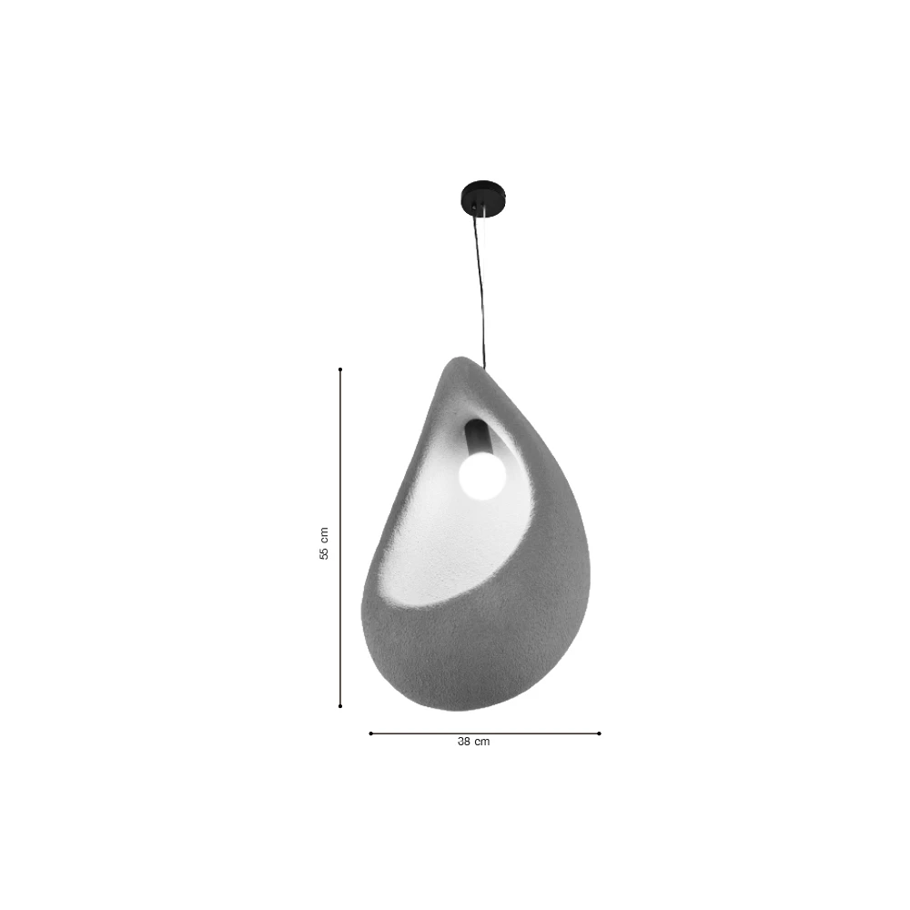 InLight Κρεμαστό φωτιστικό από Fiberglass 1XE27 ( 4054 )