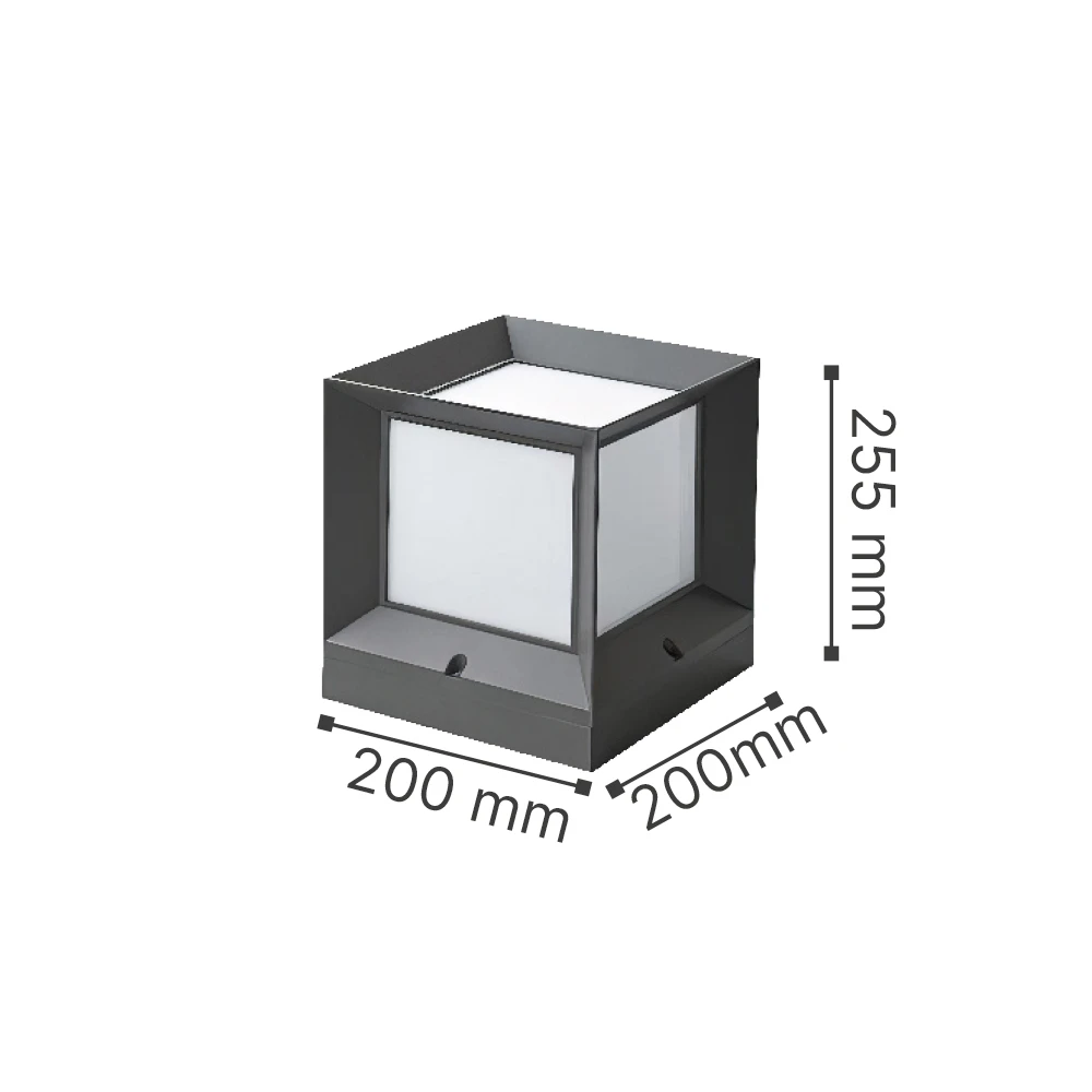 it-Lighting Caddo 1xE27 Outdoor Light Anthracite  (80400414)